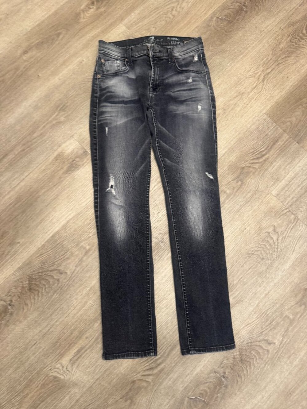 Seven7 for All Man Kind -  Jeans - Relaxed Skinny Size 25 NWOT
